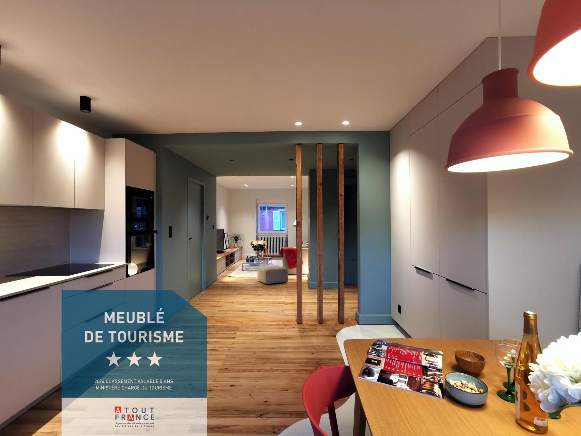 Entre Ville Et Vignes - Gite Classe 3 Etoiles Ингерсайм Екстериор снимка